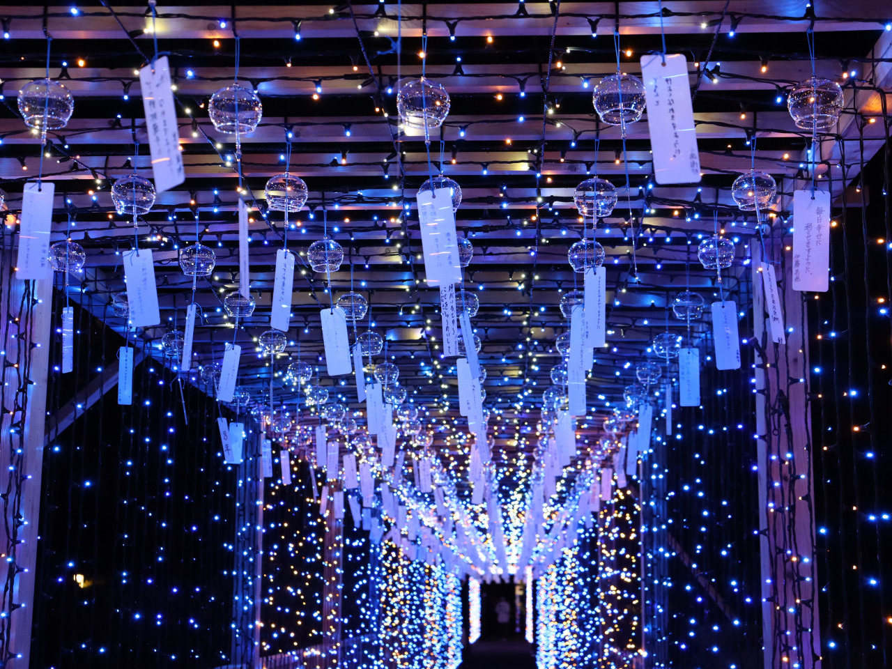 昨年度の風鈴トンネル